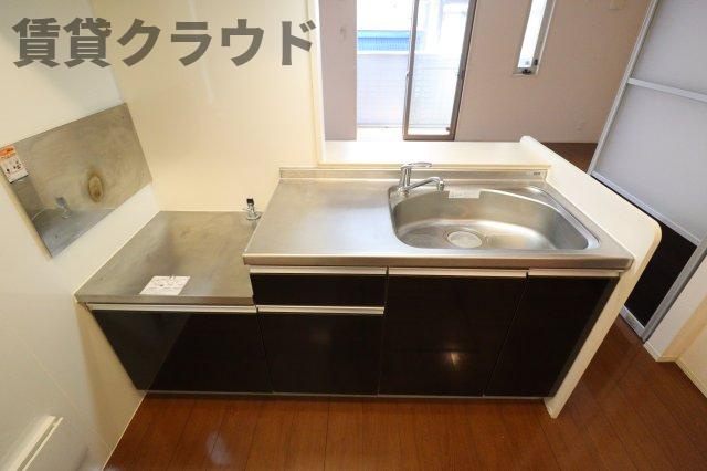 petite・chambre(プチ・シャンブル）のキッチン|お料理しやすいキッチンです