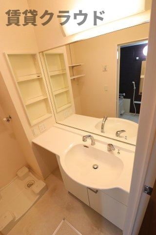 petite・chambre(プチ・シャンブル）の洗面所|洗面所です