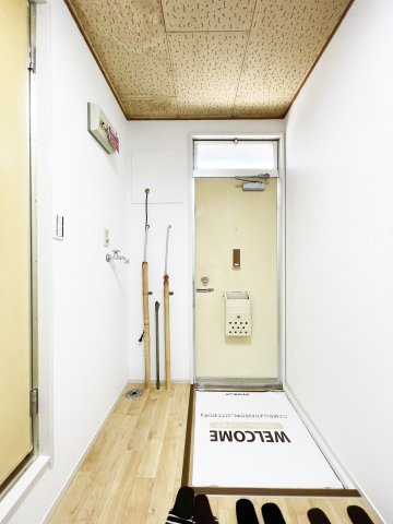 キャッスルハイツの玄関