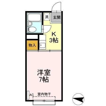 キャッスルハイツの間取り