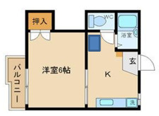 ヴィラ北平野Ⅱの間取り