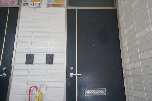 サニーヒルやまぐちAの玄関