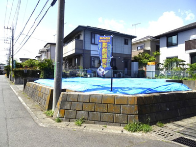 【外観】 | 土地　京王相模原線　横浜線　相模線　橋本駅　条件無し | ゆとりの土地44坪　東南角地　南4.6m東4.7m 2890万円　お好きなメーカー　建築設計　フリープランで建物を建てられます。

