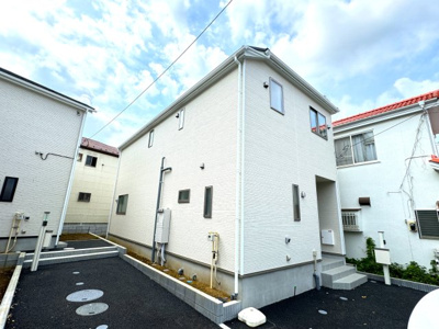 【外観】 | 我孫子市中峠新築戸建（中峠第16） | 1号棟外観・完成済み内覧可能です！