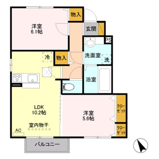 【間取り】 | グラン・ヴィラージュ　Ｅａｓｔ　E