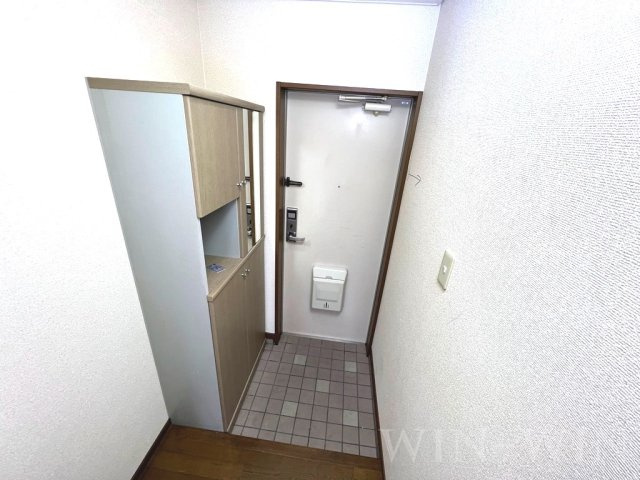 たんぽぽハウス A棟の玄関