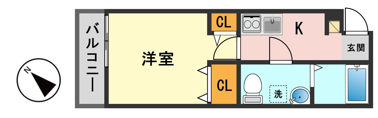 フォレストテラス小岩の間取り