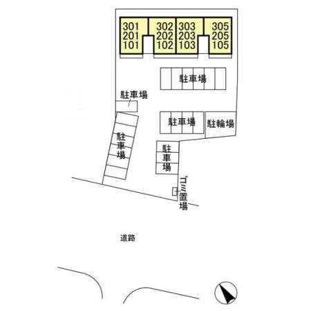 ユーチャリスの区画図