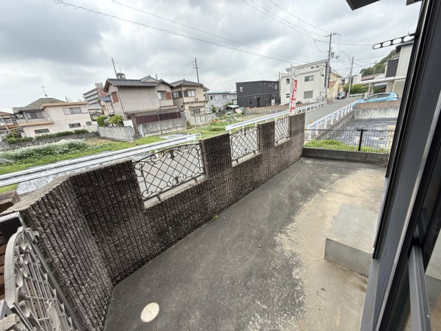 ルミエール御立　Ｃ棟のバルコニー