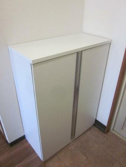 道灌ハイツの玄関