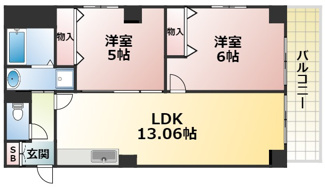 【間取り】 | 二条城東レジデンス