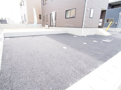 【駐車場】 | Cradle garden　伊達市箱崎　第２　６号棟 | 車での移動に便利です♪
