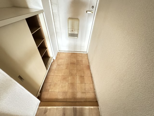 ベル・ビュー松戸の玄関