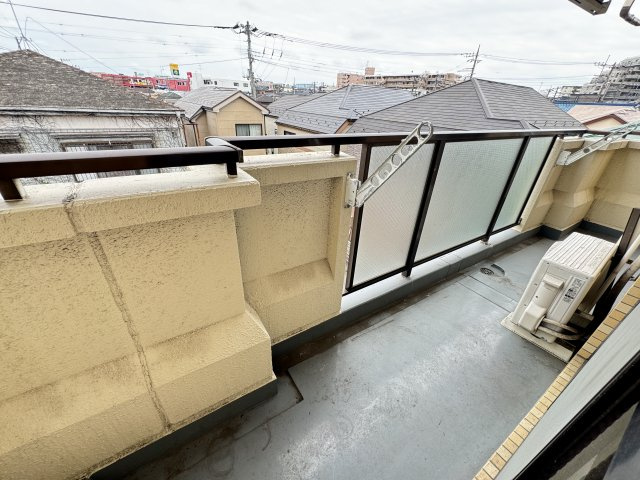 ベル・ビュー松戸のバルコニー