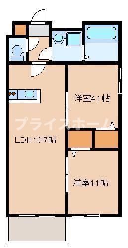 【間取り】 | リテラ美和台　プライスホームなら仲介手数料無料です！