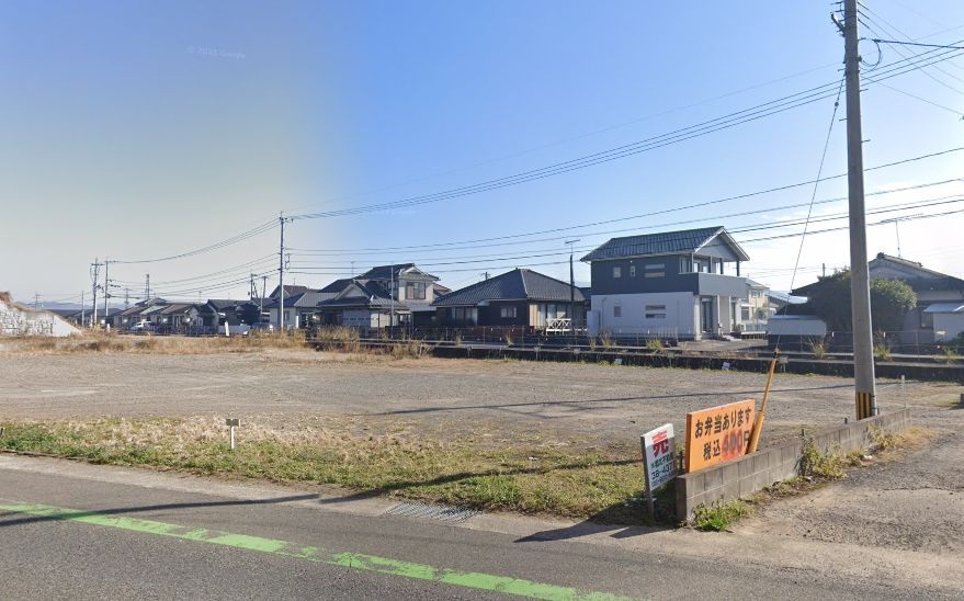 都城市太郎坊町の売地の外観