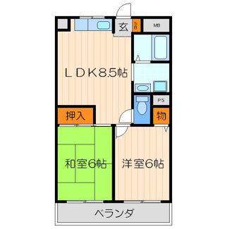 【間取り】 | コンフォートセキ
