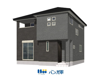 【外観パース】 | サンコート下関市稗田町（３号地）♪仲介手数料無料物件♪ | 完成予想図です。