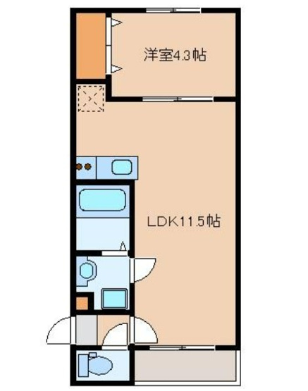 【間取り】 | ソアース和白駅前　仲介手数料無料です！
