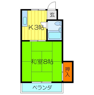 【間取り】 | 中川マンション