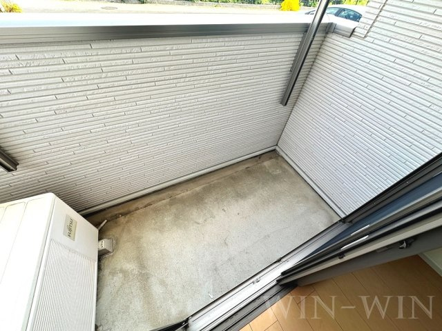 EAST・SIDE 弐番館のバルコニー