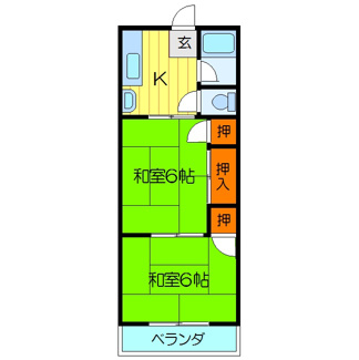 【間取り】 | ロイヤルコーポ大和田