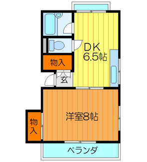 【間取り】 | メゾンアカツキ