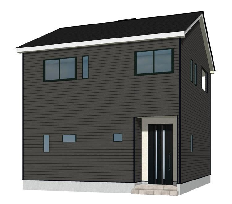 山形市下条建売住宅第8【5号棟】の外観|完成予想パース