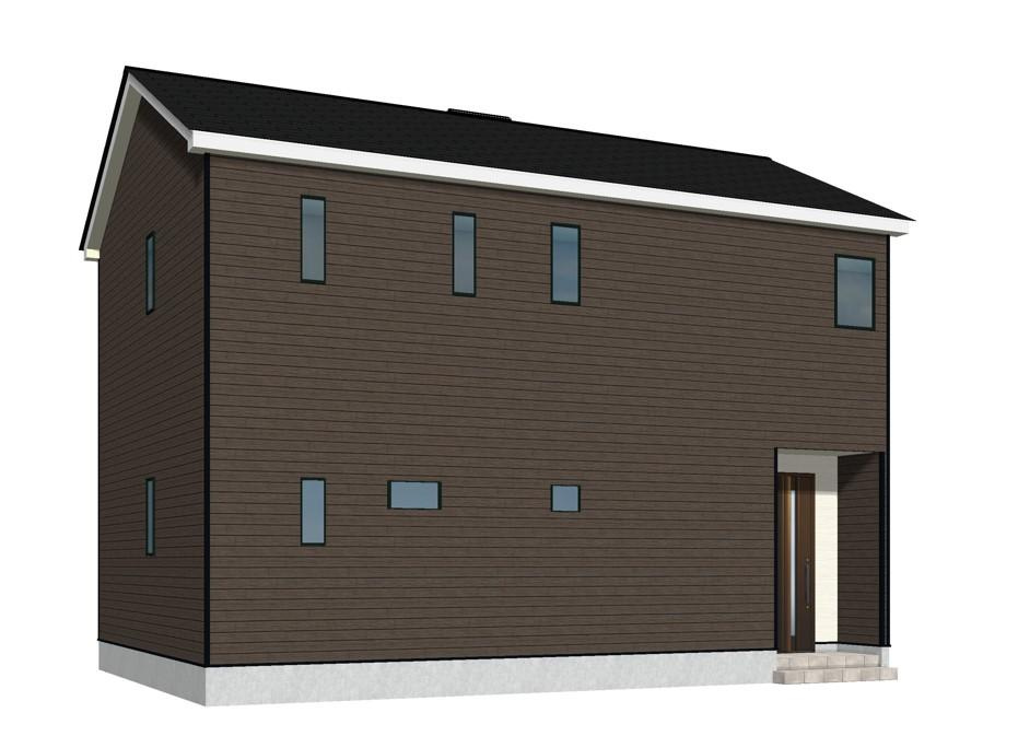 山形市下条建売住宅第8【6号棟】の外観|完成予想パース