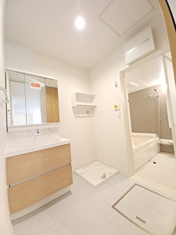 松山町3丁目6-21貸家B棟の洗面所