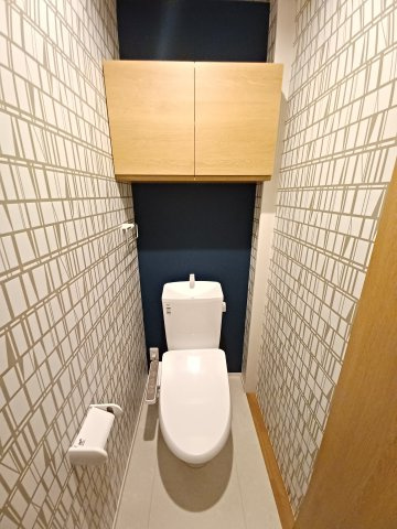 松山町3丁目6-21貸家B棟のトイレ