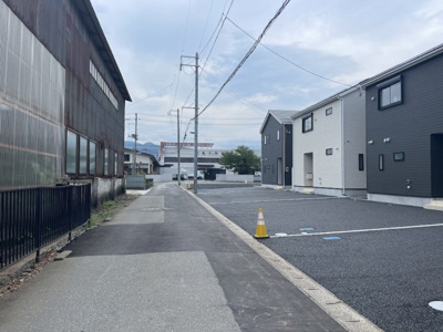 【前面道路含む現地写真】 | 山形市宮町建売住宅第6【4号棟】 | 前面道路になります。