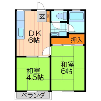 【間取り】 | 植栄ハイツ