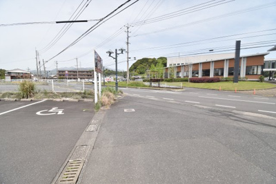【前面道路含む現地写真】 | 鹿屋市白崎町　売地 | 東側