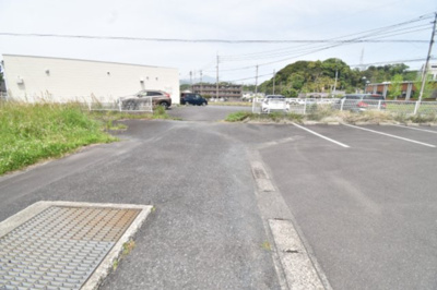 【前面道路含む現地写真】 | 鹿屋市白崎町　売地 | 西側