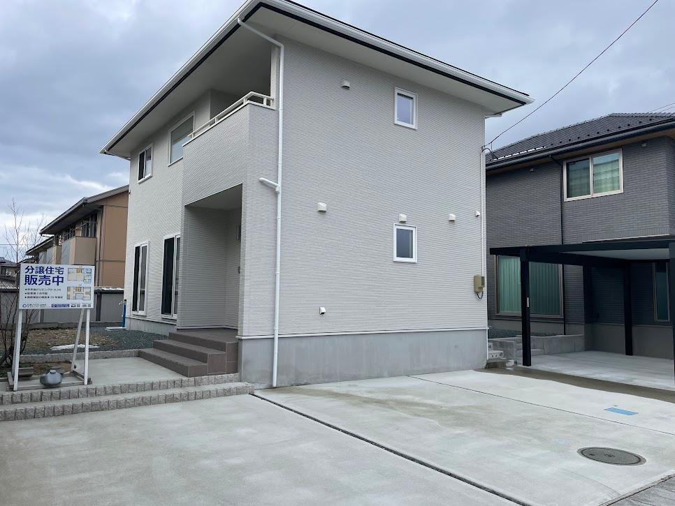 山形市江俣建売住宅の外観|山形市江俣建売住宅。内覧予約受付中です！