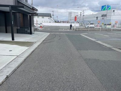 【周辺】 | 山形市江俣建売住宅 | 前面道路になります。