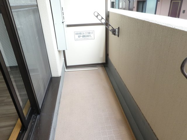 ジョイモアーのバルコニー