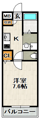 ジョイモアーの間取り