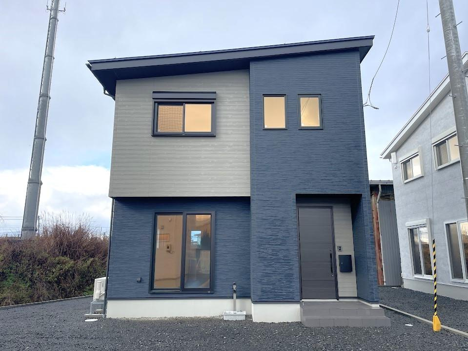 山形市北町建売住宅【C棟】の外観|現地外観写真。ご予約受付中です！