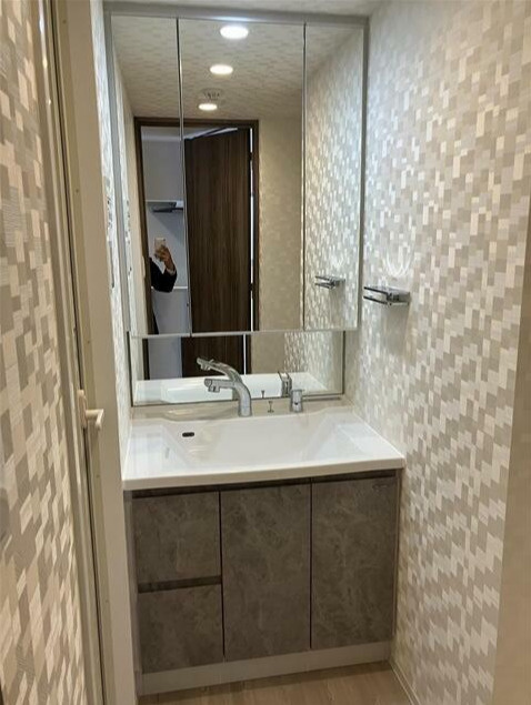 S-RESIDENCE瑞江の独立洗面台