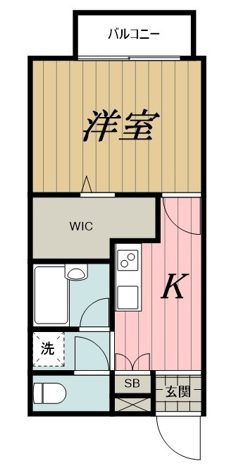 カサフローラの間取り