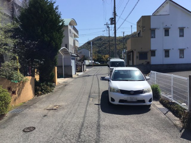 和歌山市毛見・土地・56843の前面道路含む現地写真