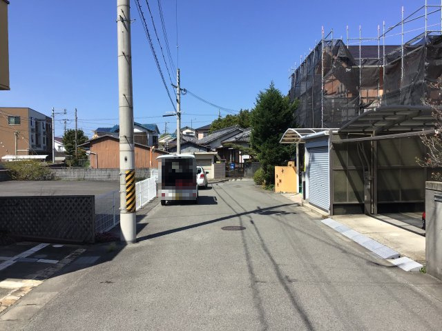 和歌山市毛見・土地・56843の前面道路含む現地写真