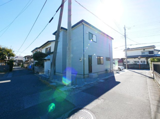 【前面道路含む現地写真】 | 敷地北西側から撮影