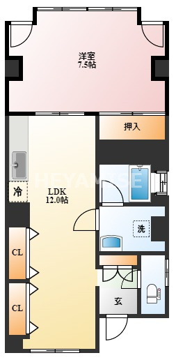 武立ビルの間取り