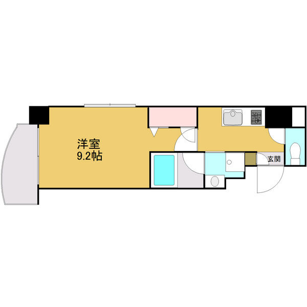 RAFFLE CHIHAYAの間取り