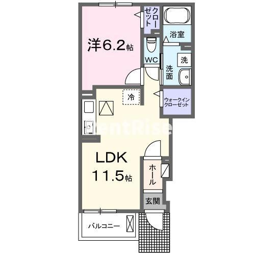 レニーレⅡの間取り|間取図
