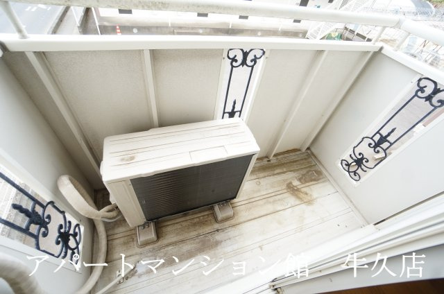 ライトハウス ⅠⅡのバルコニー