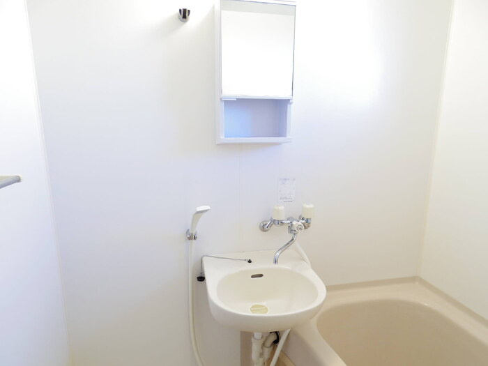 ライトハウス ⅠⅡの浴室|洗面台